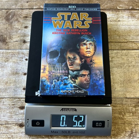 Star Wars The New Rebellion by Kristine Kathryn Rusch Audio Cassette - Picture 5 of 5
